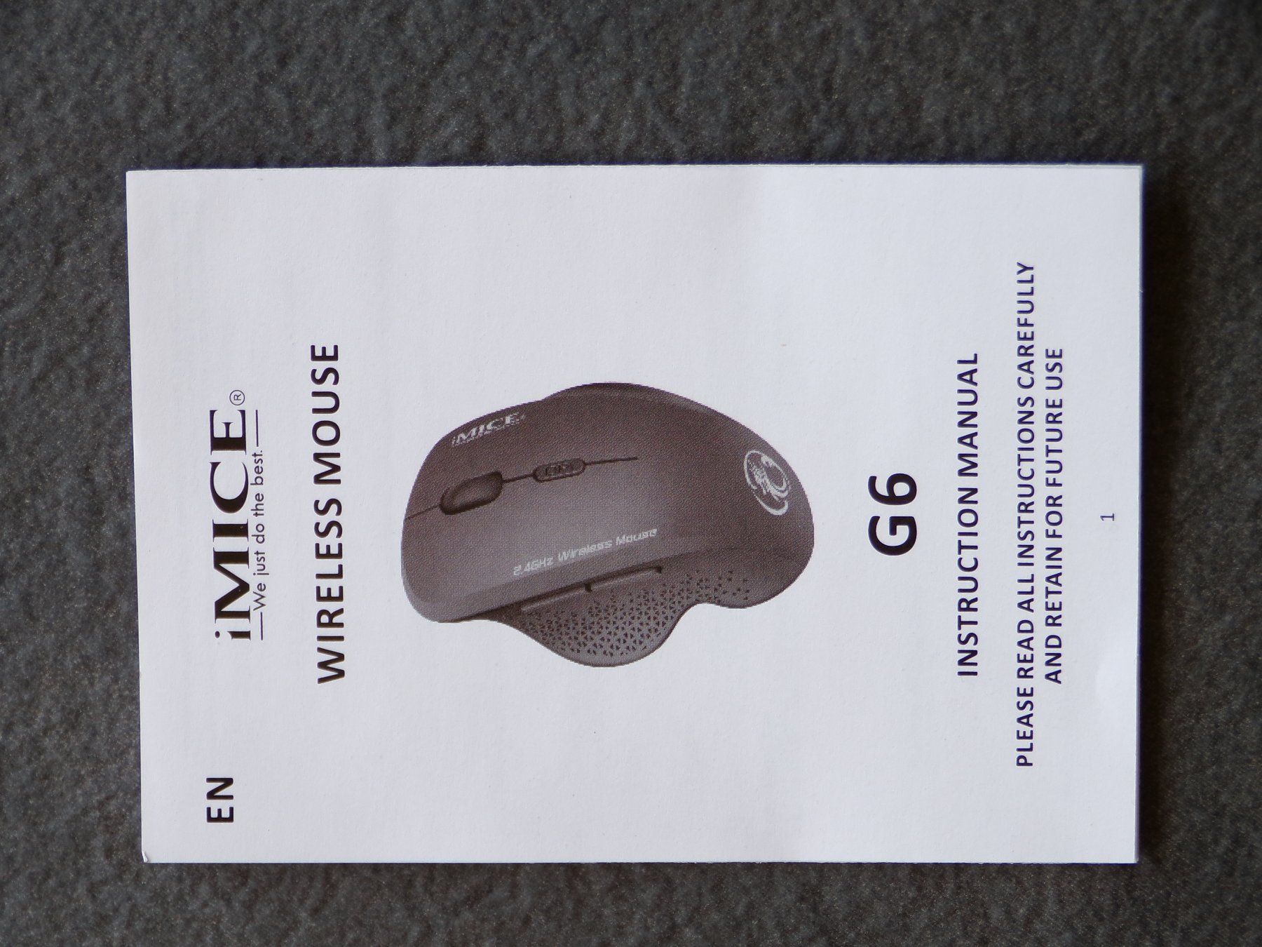 Mouse: iMICE ergonomische Funkmaus – Nuovo (secondo la descrizione) da Uznach venduto da Jstorch 1