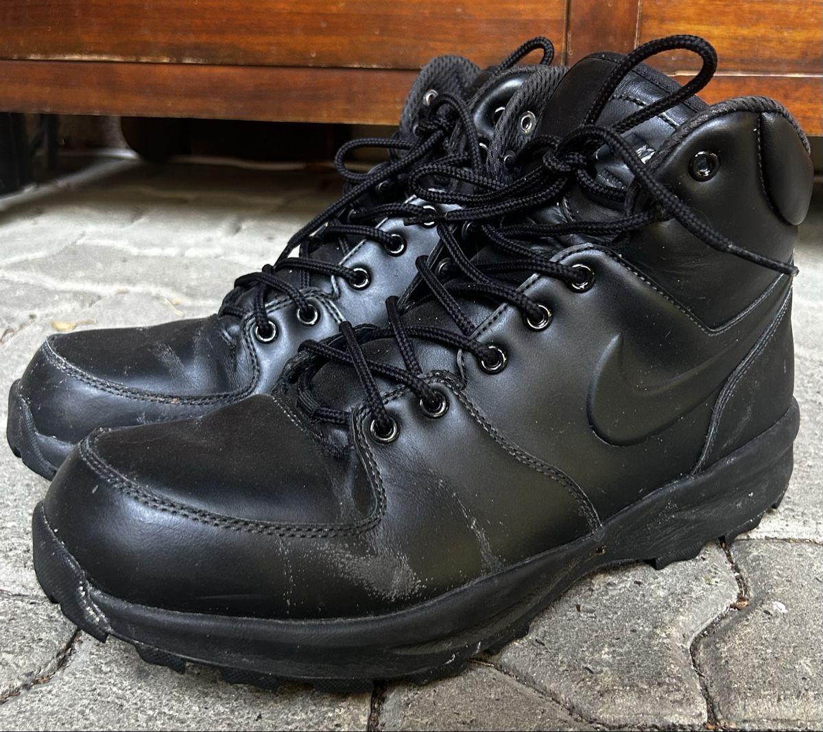 Nike Scarpe da uomo: Nike Manoa Lederstiefel (Gr. 47) – Usato da Ebmatingen venduto da Christopher123 1