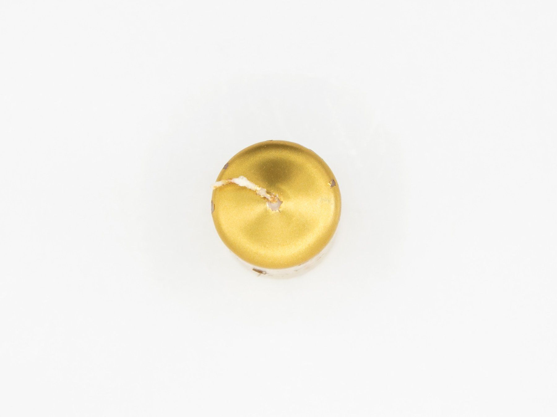 Candele: Kerze in Gold – Usato da Romanshorn venduto da Restwert_Romanshorn 1
