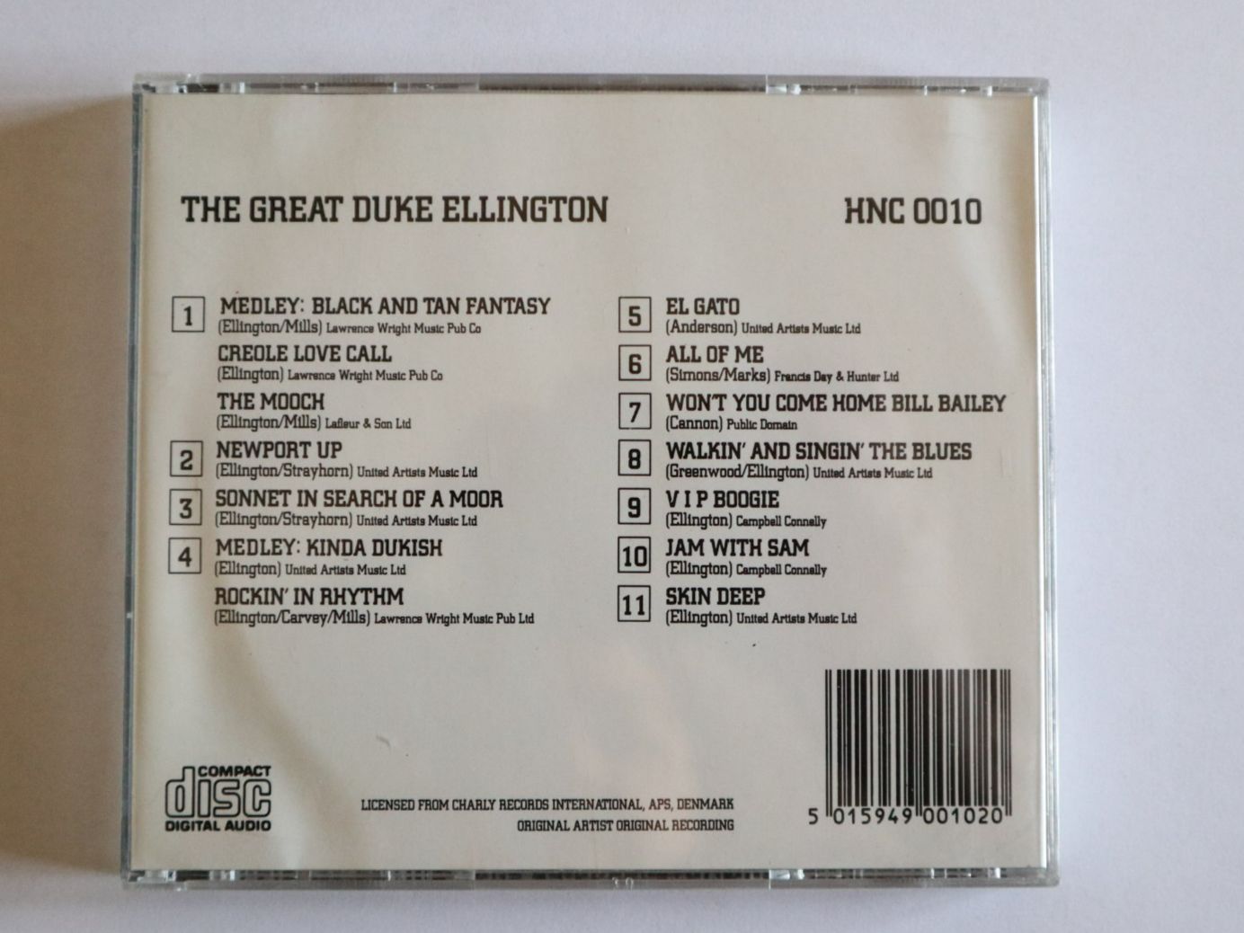 CDs: CD The Great Duke Ellington – Gebraucht aus Eschenbach SG von Astalavista 1