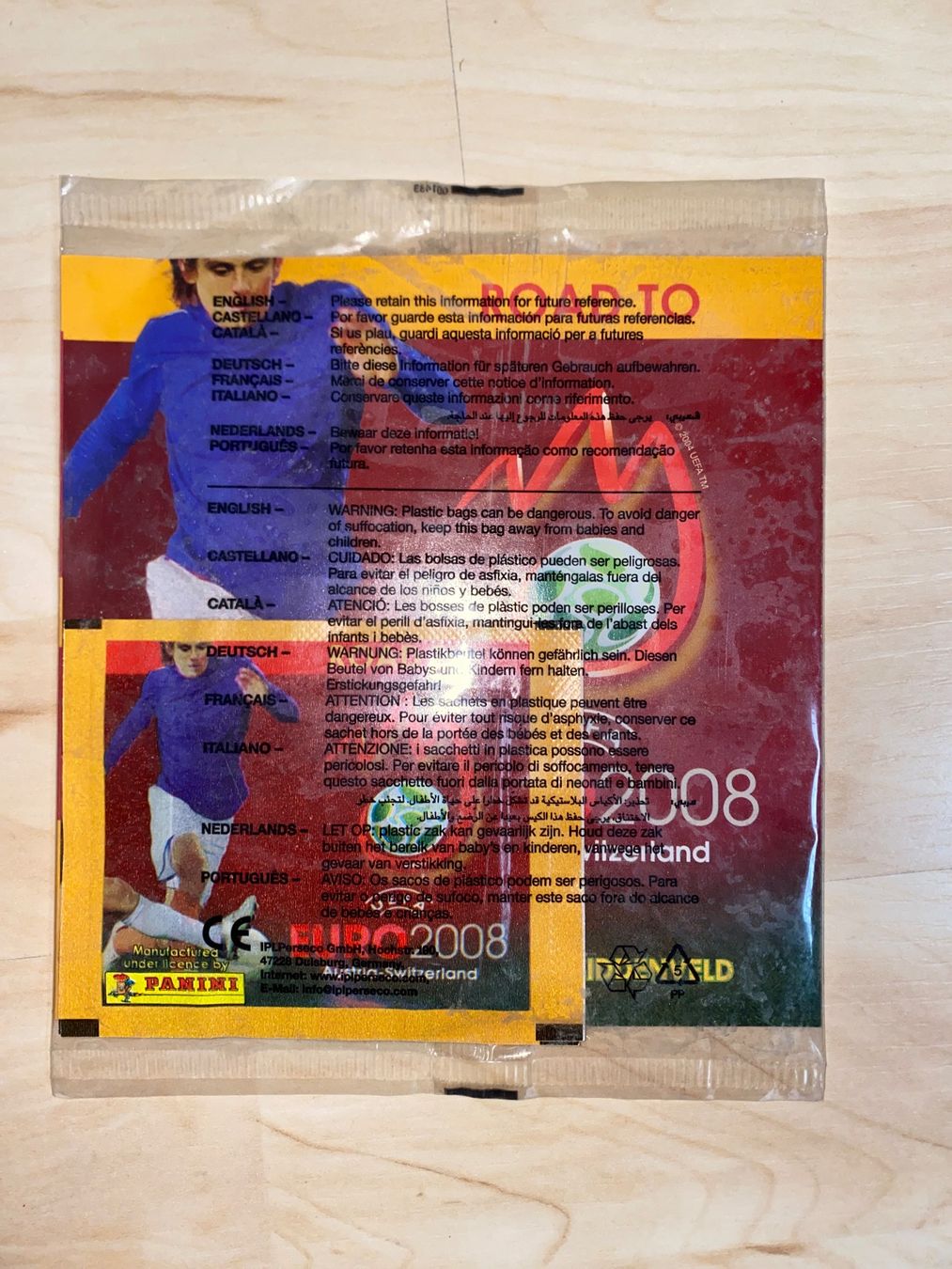 Panini Carte collezionabili: Panini Euro 2008 - MacDonalds Tüte - Selten – Nuovo (secondo la descrizione) da Unterlunkhofen venduto da PaniNicola