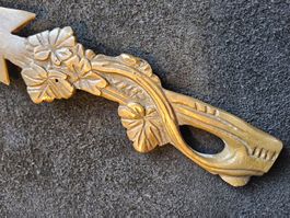 Antiker Bronze Brieföffner Jugendstil Art Nouveau ca 1900