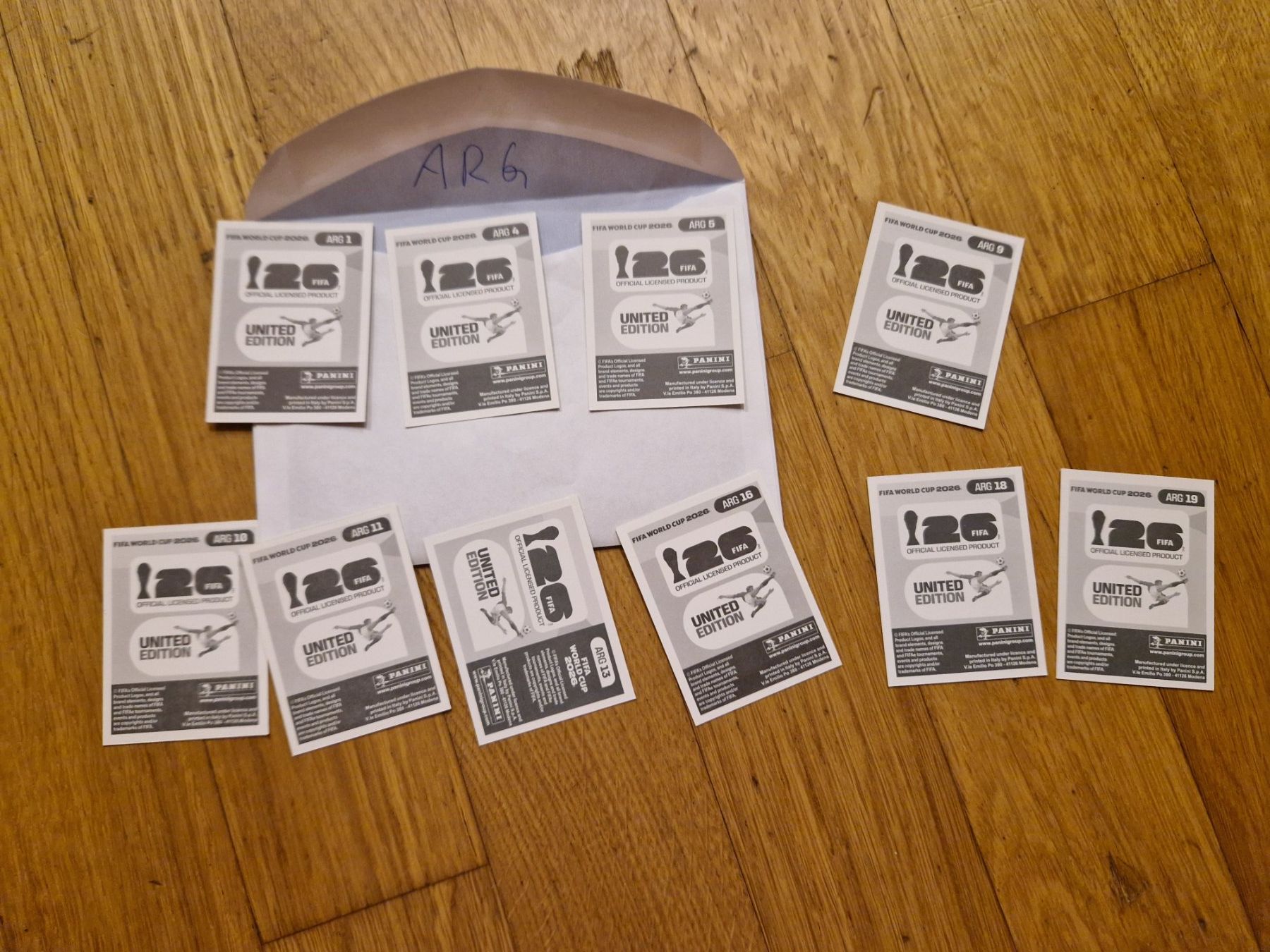 Panini Carte collezionabili: Panini WM 2026 ARG Sticker – Usato da Metzerlen venduto da SS01 1