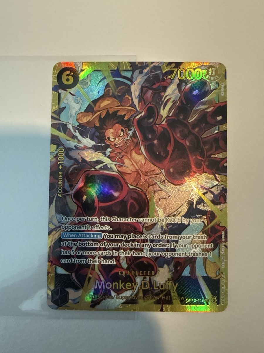 Bandai Sammelbilder & Trading cards: One Piece TCG OP10-118 Monkey.D.Luffy – Neu (gemäss Beschreibung) aus Dübendorf von godpack 1
