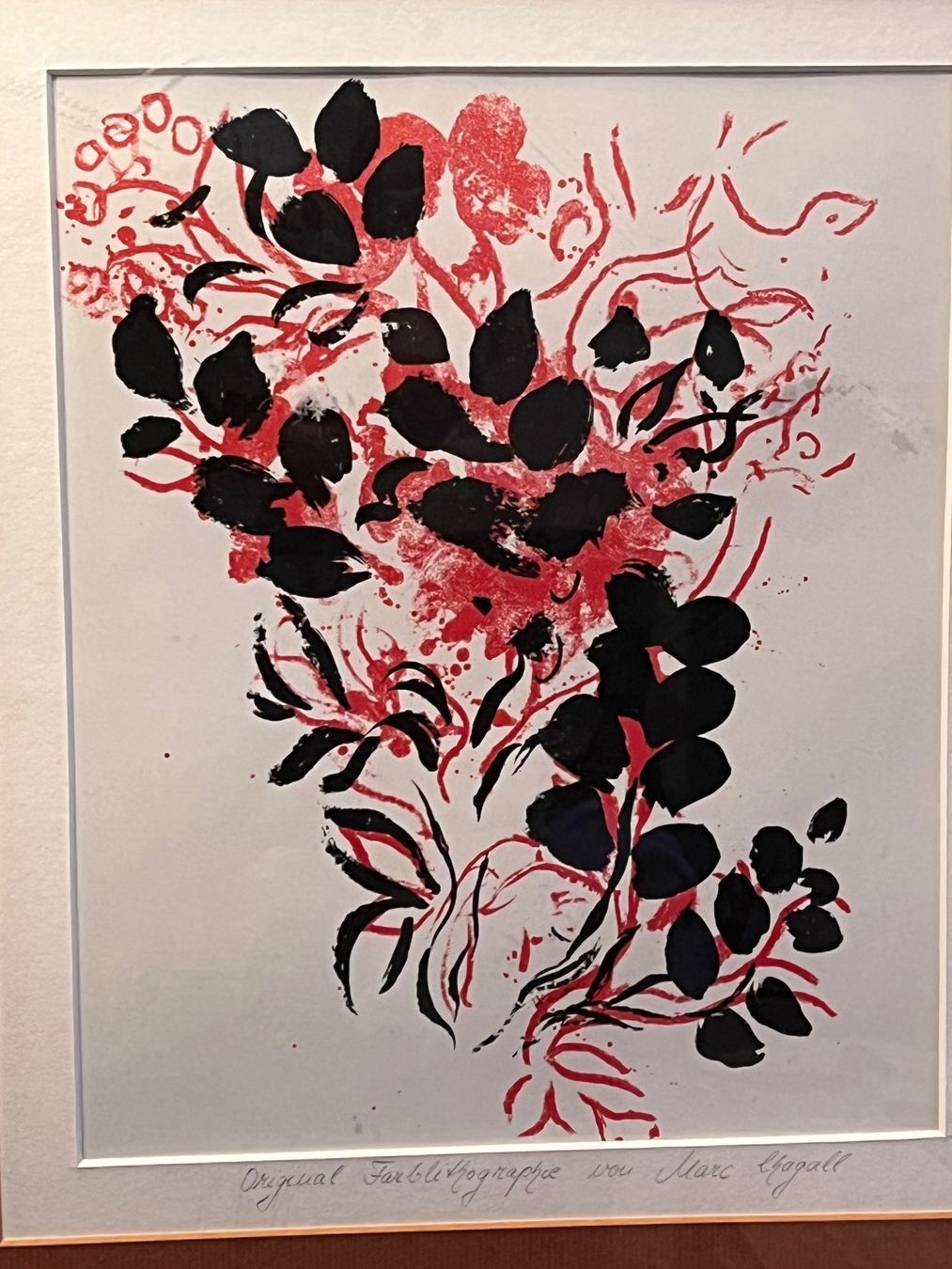 Tableaux: Marc Chagall Original Farblithographie, gerahmt, einzigartig – D'occasion à Basel par PAUL_ART 1