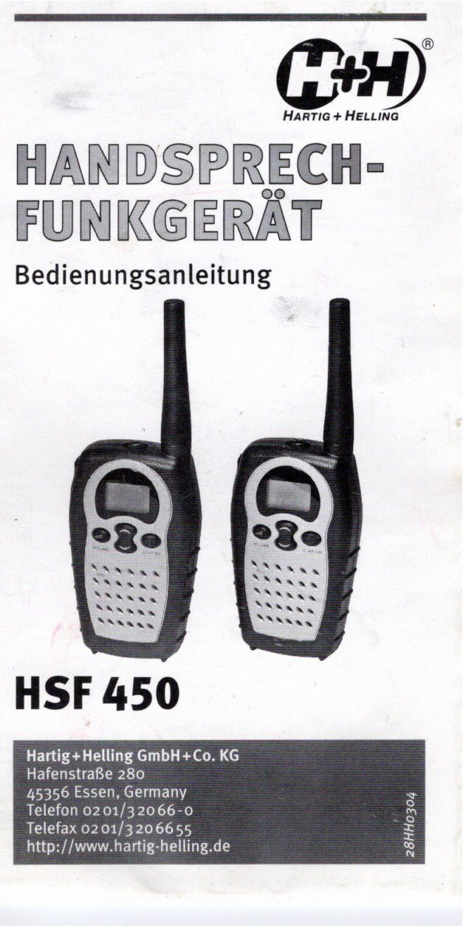 Funktechnik: Handsprech Funkgeräte HSF 450 – Gebraucht aus Zürich von Eiwan 5