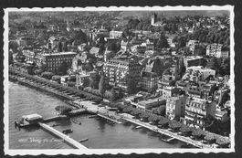Vevey vu d'avion