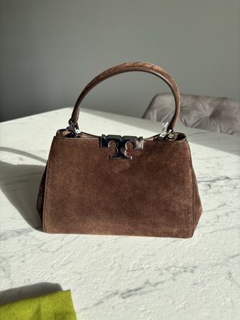 Tory Burch „Mini Eleanor Satchel“ Braun Neu