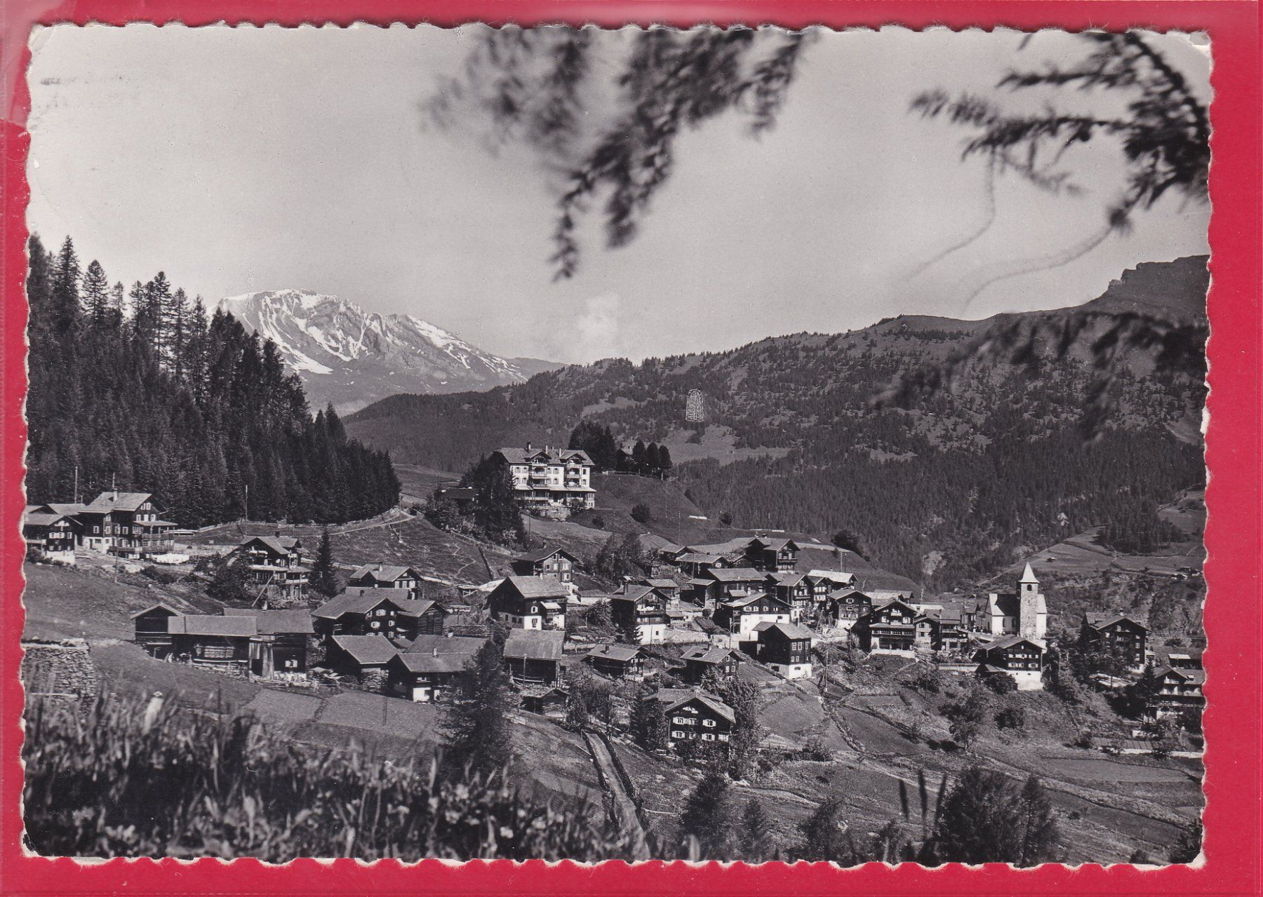 Cartoline postali: TSCHIERTSCHEN 1400m, 1983 – Usato da Oberrieden venduto da Gebirgsstelze
