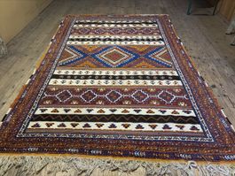Berber Kelim  Teppich  farbenfroh 