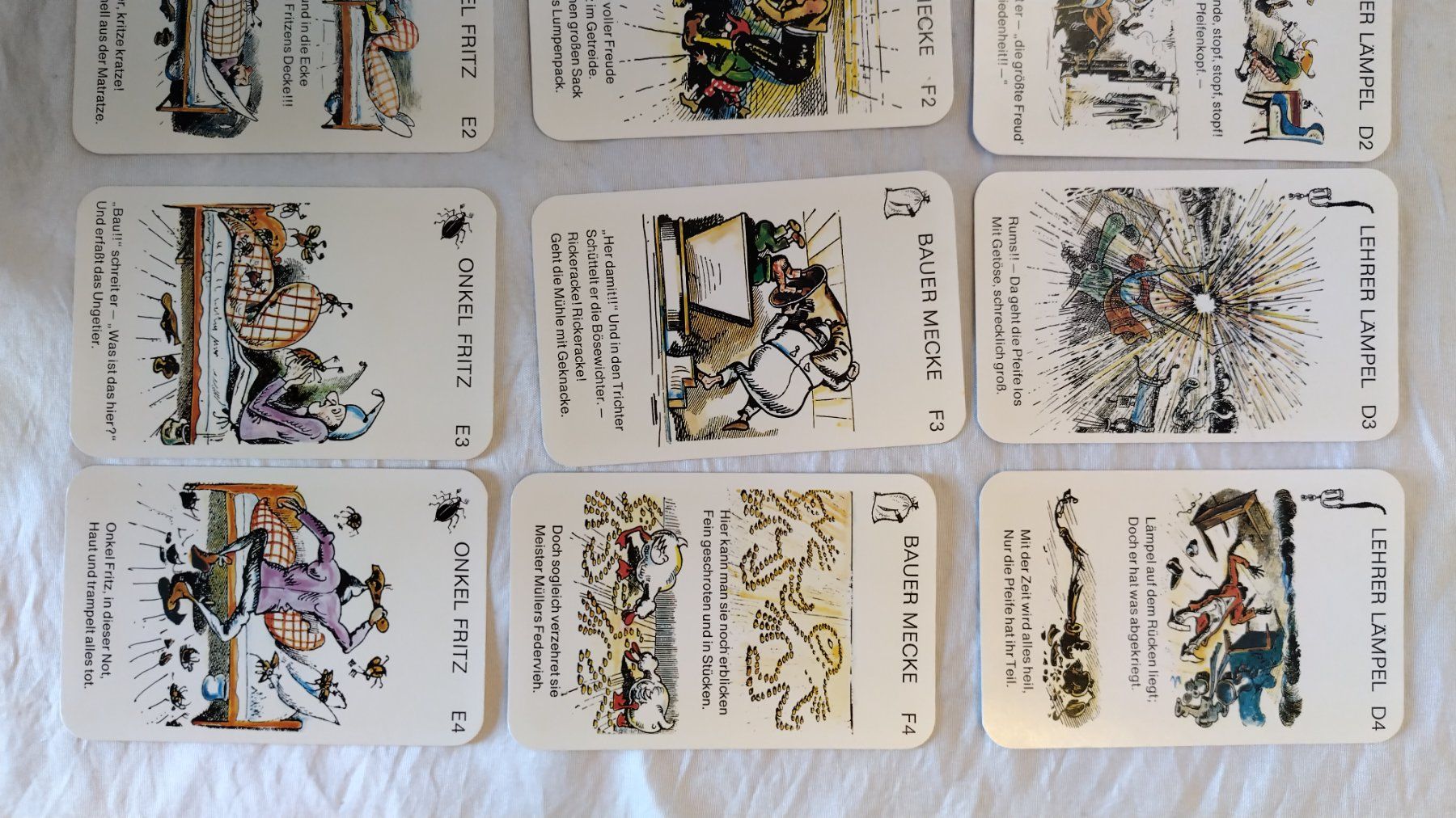 Giochi: Quartett - Max und Moritz ab Fr. 5.- / 24 Karten – Usato da Bellach venduto da JingleJerry 4