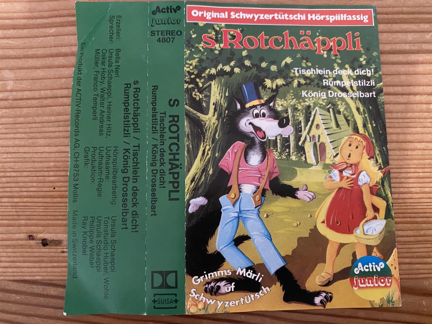 Musicassette: Kassette – S Rotchäppli – Usato da St.Gallen venduto da kingsamas 3