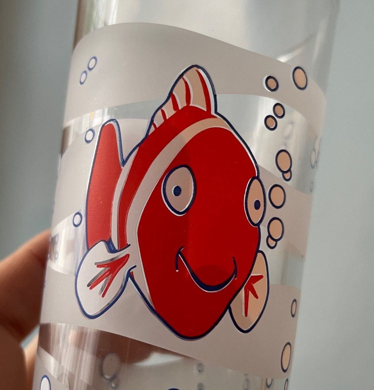 Bicchieri: 2er-Set ROTER FISCH-Gläser – Nuovo (secondo la descrizione) da Buchs SG venduto da Handyman77 1
