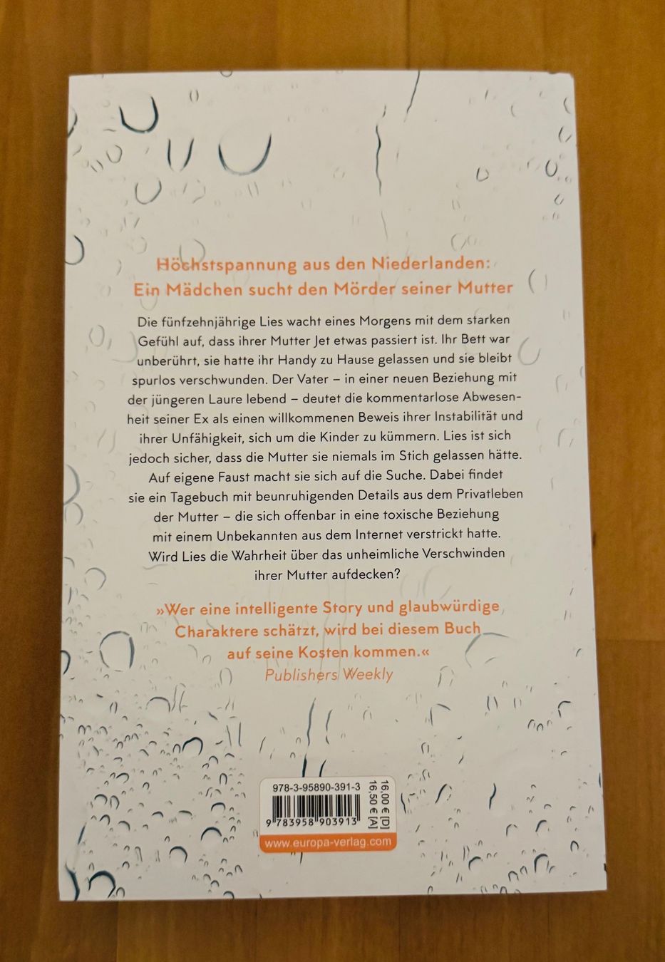 Bücher: Bonuskind- Saskia Noort – Gebraucht aus Bettwil von bellis_perennis_222 1