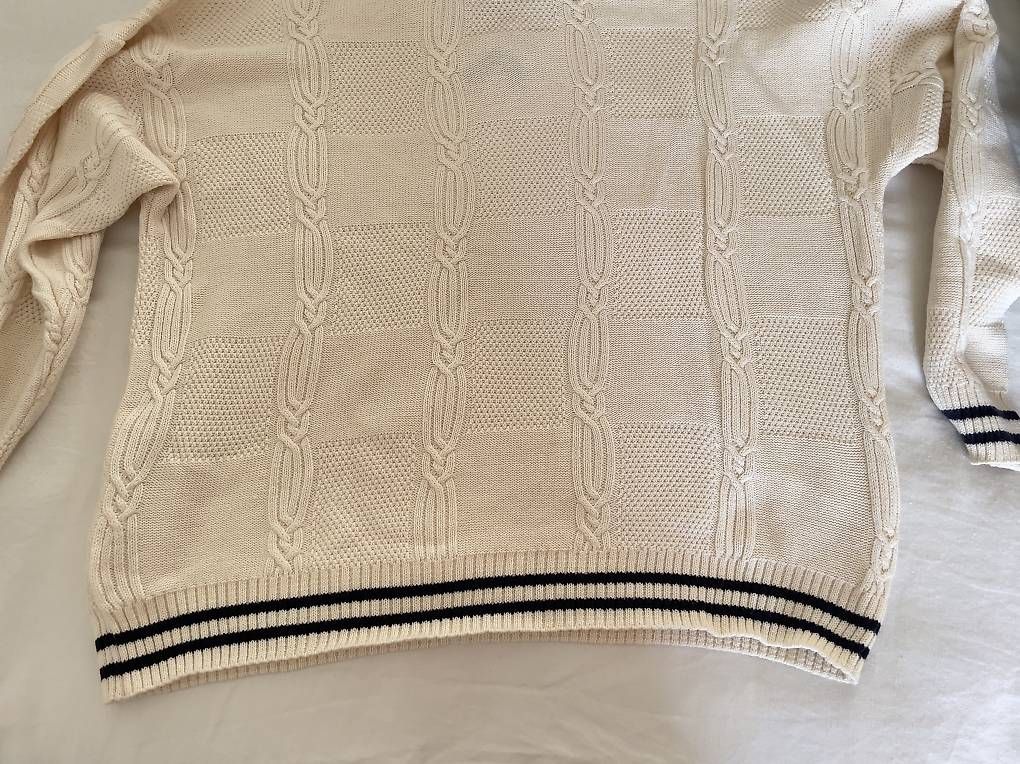 Pullover & Sweatshirts: Bogner Knit Sweater  Wool & Cotton  Size 52 / US 42 – Gebraucht aus Ponte Tresa von coc_nnf5 3