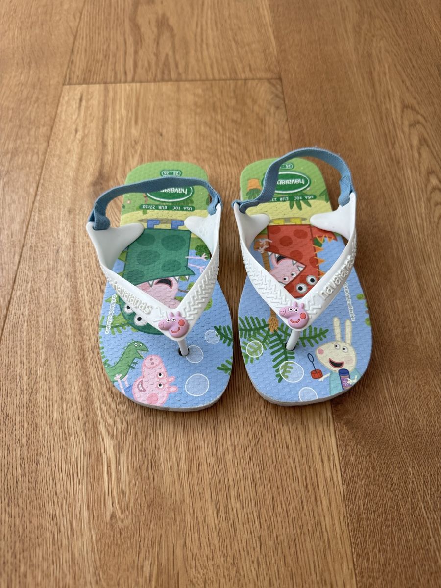 Havaianas Scarpe per ragazzi: Havaianas - Peppa Wutz, Gr. 27/28 – Usato da Interlaken venduto da fbnscl 1