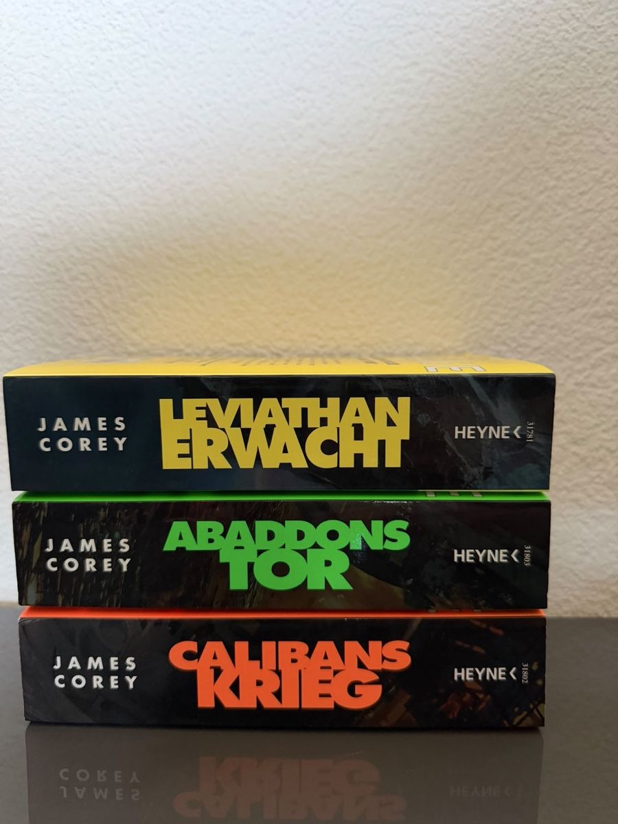 Bücher: James Corey The Expanse 1-3 – Gebraucht aus Bremgarten b. Bern von ilonarebekka