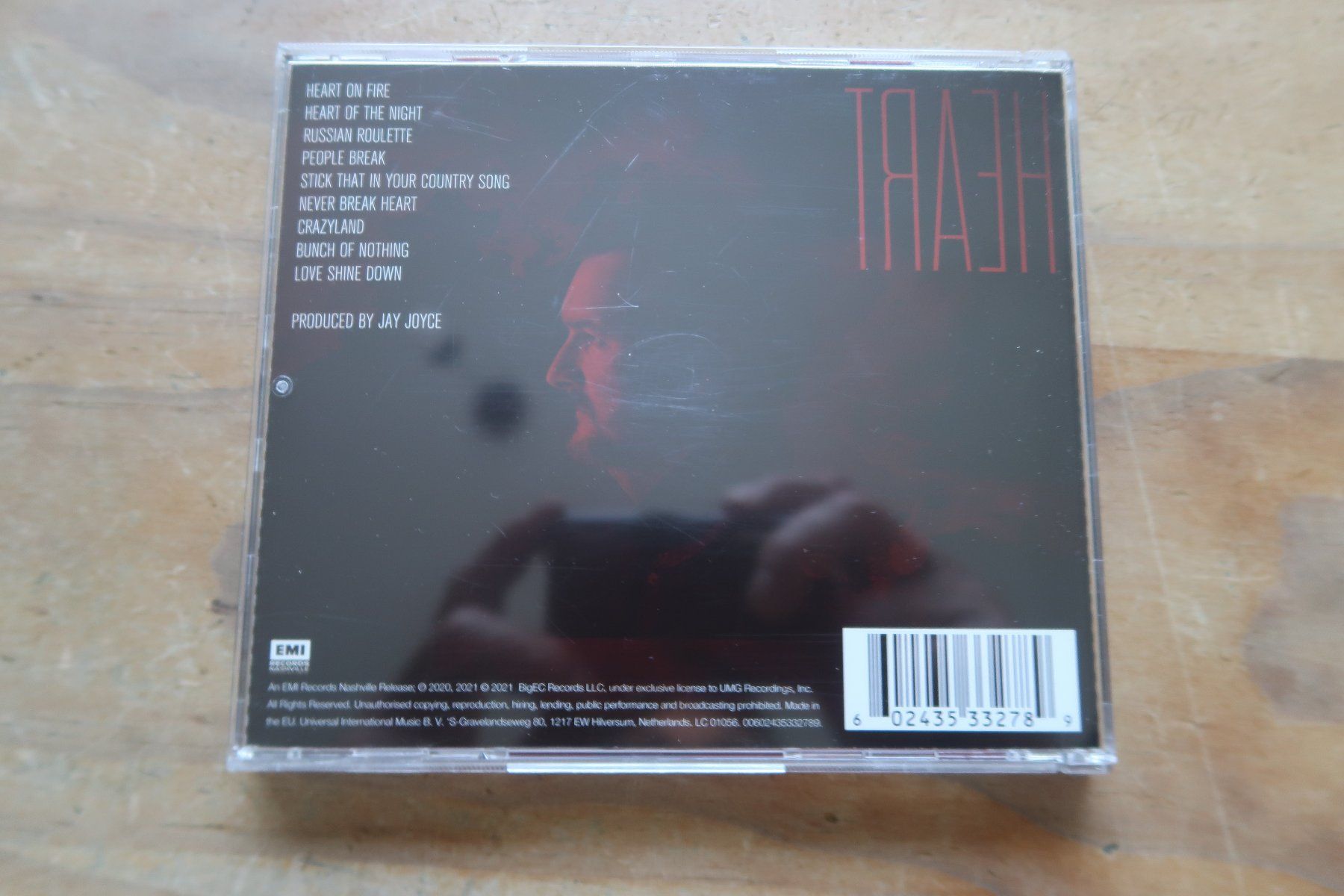 CD: ERIC CHURCH - HEART - CD – Usato da Basel venduto da Patiscat 1