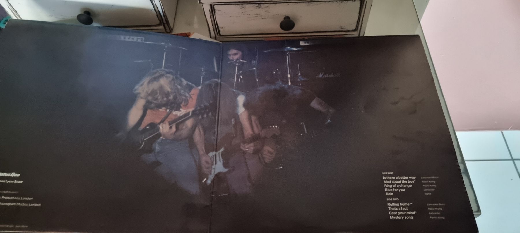 Dischi in vinile: Status Quo Blue for You Schallplatte – Usato da Rupperswil venduto da greenangel4 1