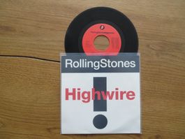 Rolling Stones - Highwire Single Schallplatte Top Zustand!