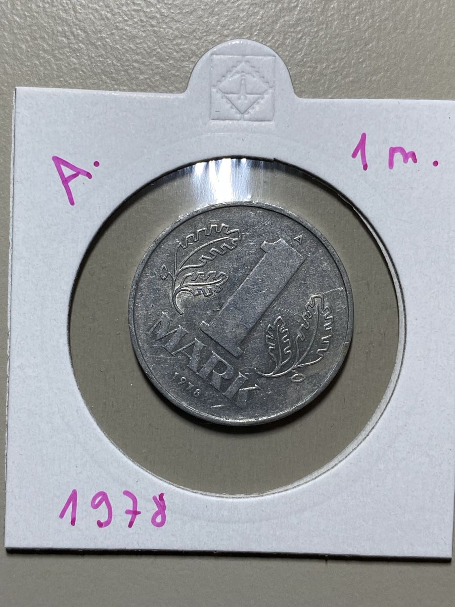Alle Münzen: Allemagne - 1 mark - 1978 – Gebraucht aus Payerne von Mike1682