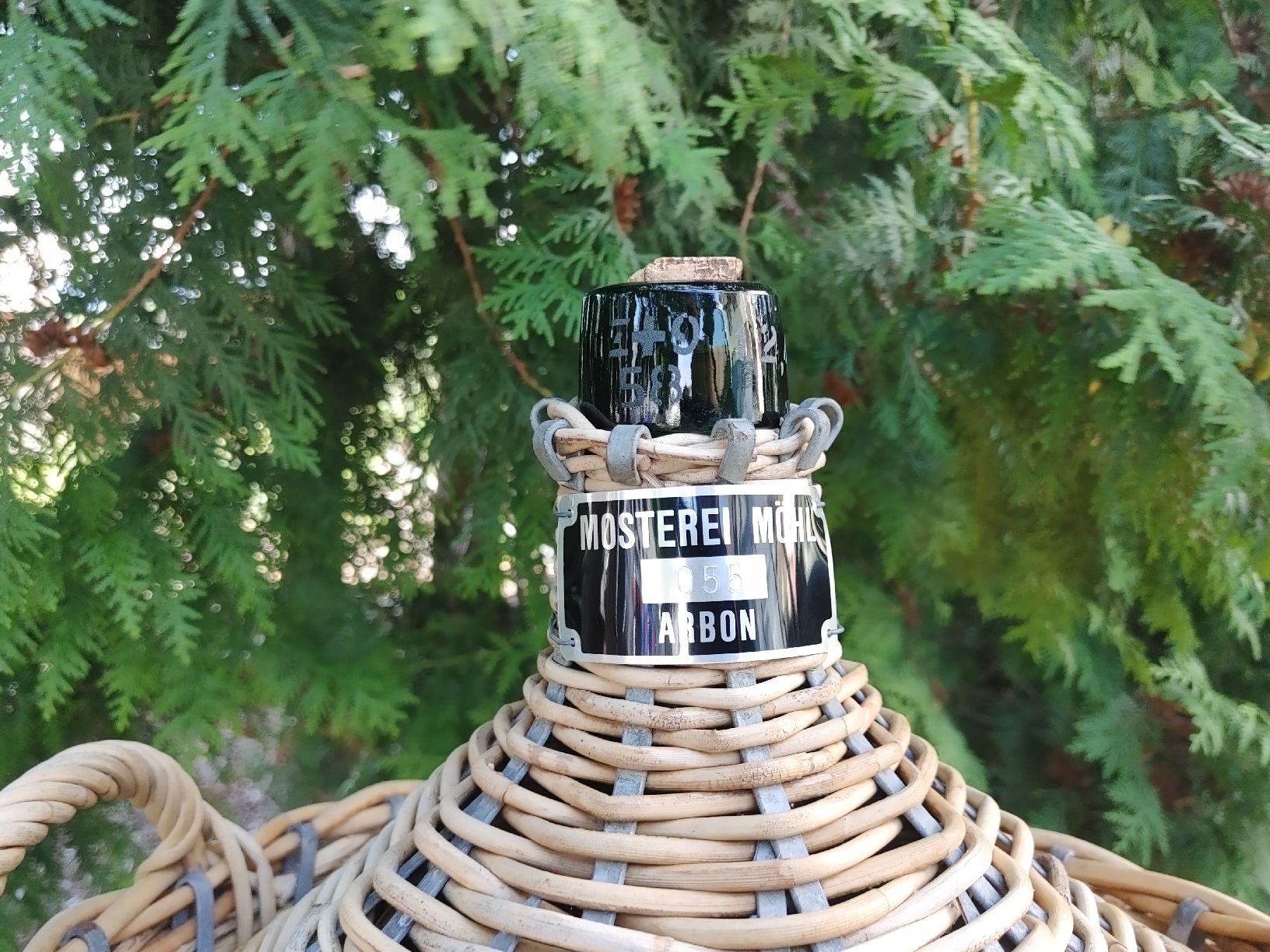 Bottiglie: Korbflasche Mosterei Möhl geeicht – Usato da Egnach venduto da Cintegral 3