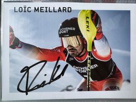 Loic Meillard / orig. Autogrammkarte
