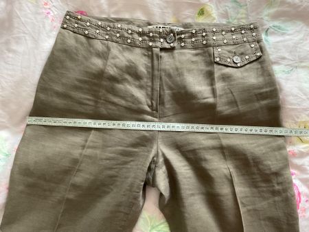 AMBIENTE 100% Leinen Hose Gr 40/42 neuwertig