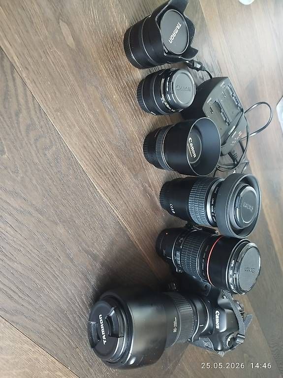 Fotocamera: Canon 5D mit 80-200L – Usato da Fahrwangen venduto da fiat616 3