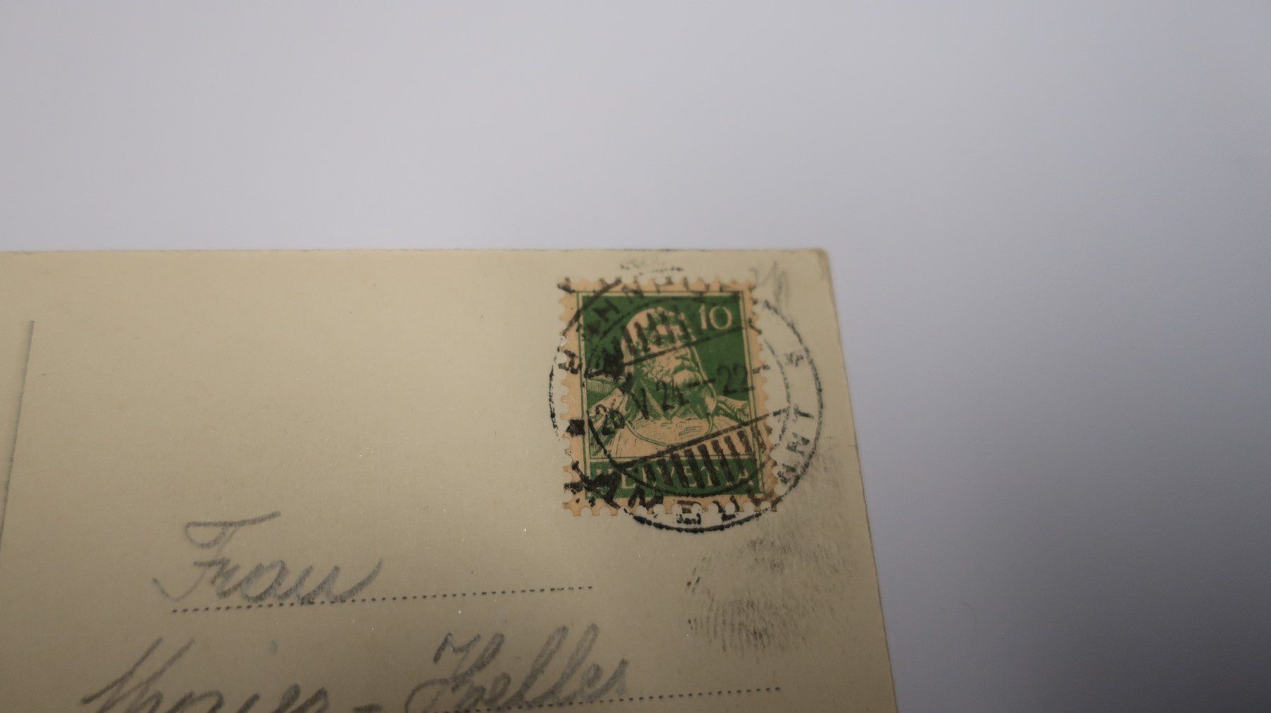 Ansichtskarten: St. gallen  Kloster  1924 – Gebraucht aus Cormoret von Pascalll2001 4