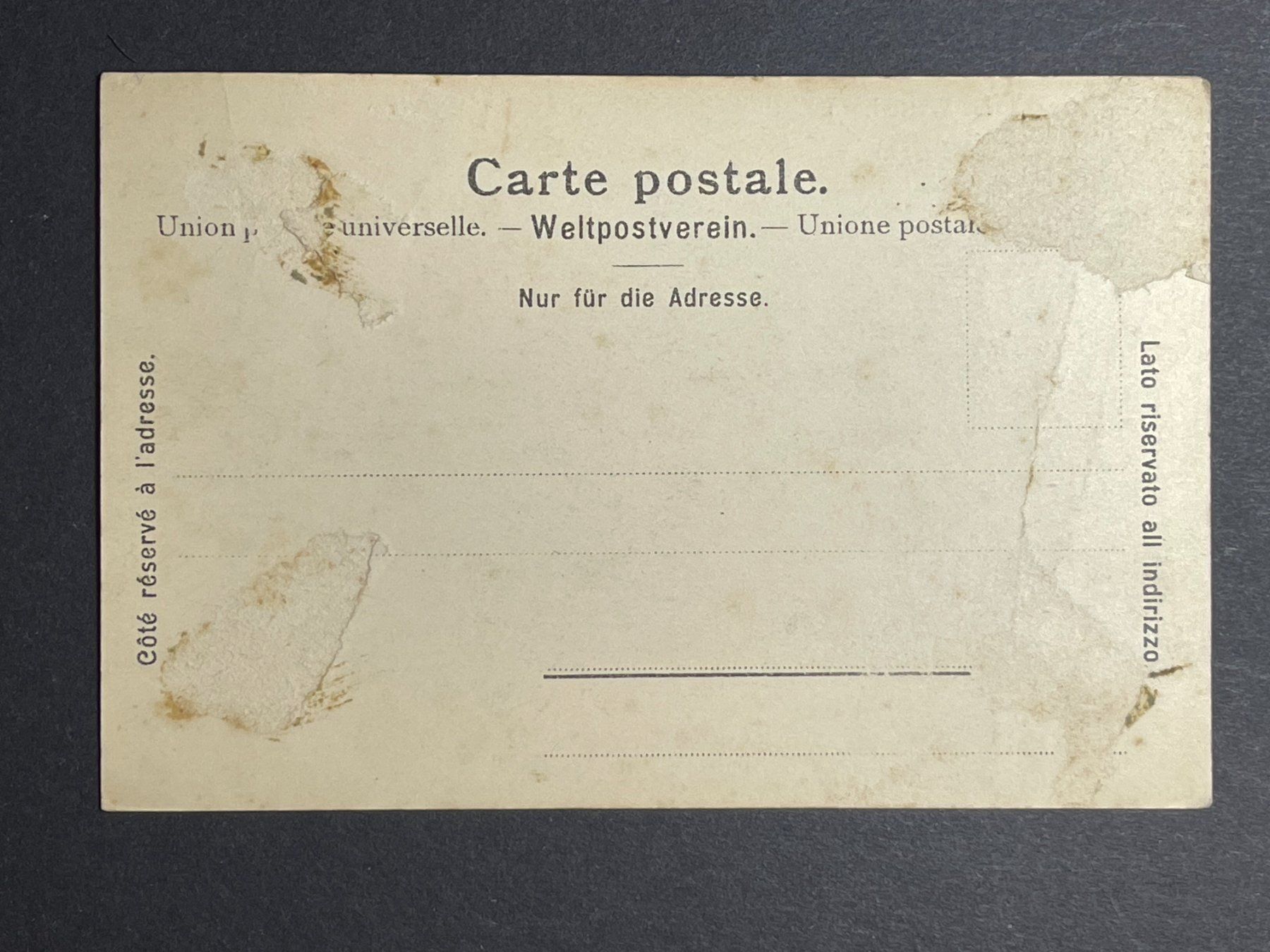 Cartoline postali: Grindelwald mit Wetterhorn – Usato da Steg VS venduto da _vinci_ 1
