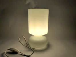 Vintage Ikea Lykta Lampe - Glas - Nachttischlampe