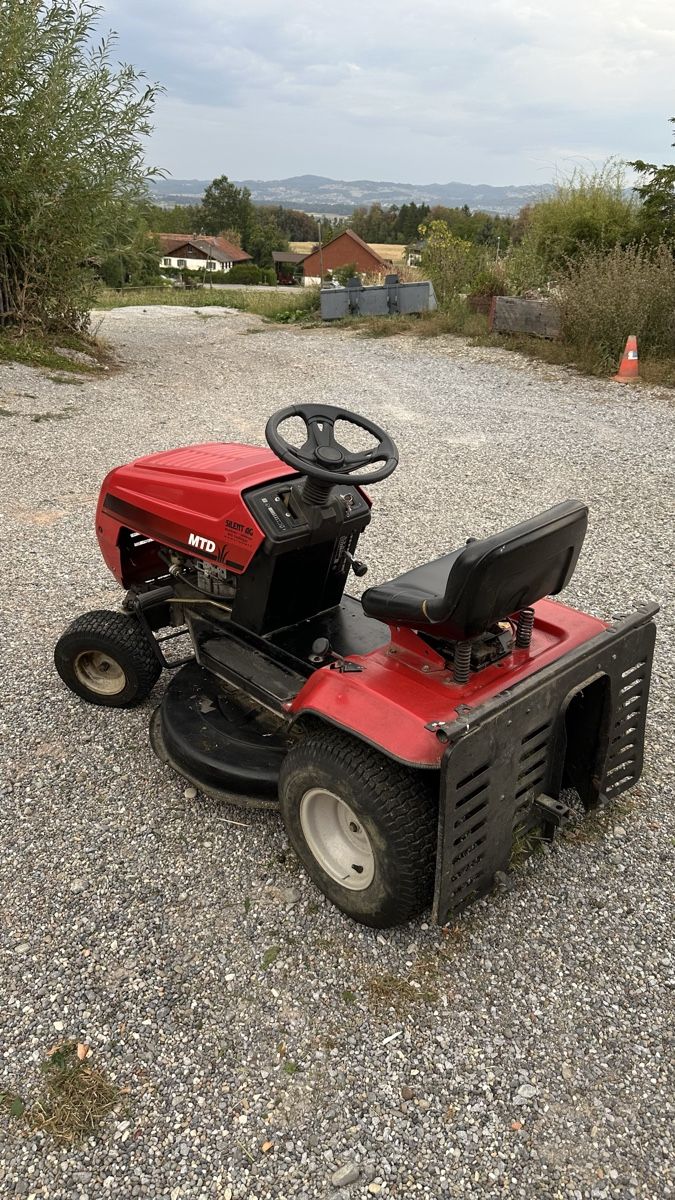 Mtd Rasenmäher: Rasentraktor MTD 115 Junior Rasenmäher – Gebraucht aus Hinteregg von Gelealese