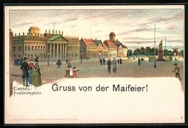 Kassel, Gruss von der Maifeier, Friedric