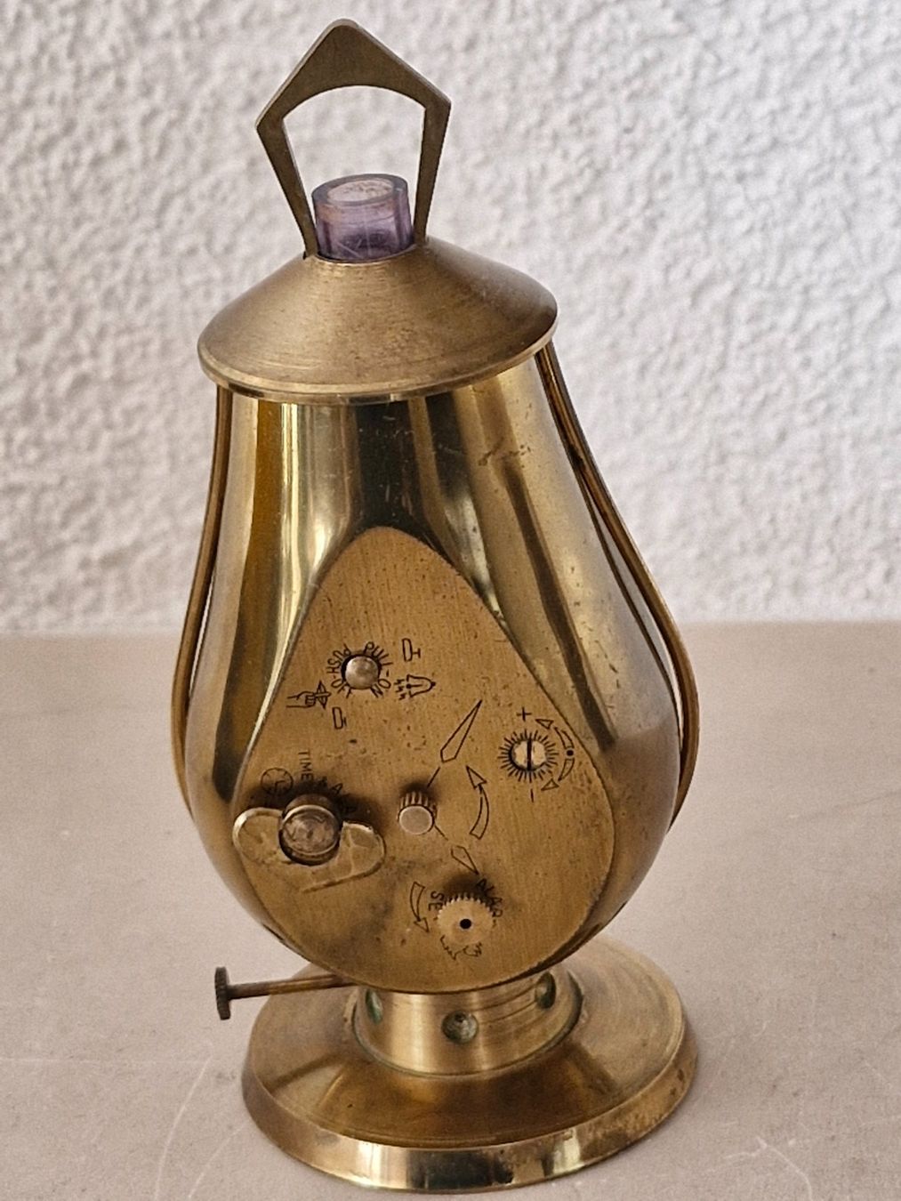Swiza Sveglie: SWIZA / Réveil "Lampe Tempête" / VINTAGE – Usato da Bulle venduto da italicum 2