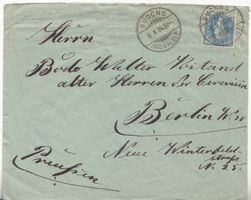 SBK 73E auf Brief Buochs - Berlin