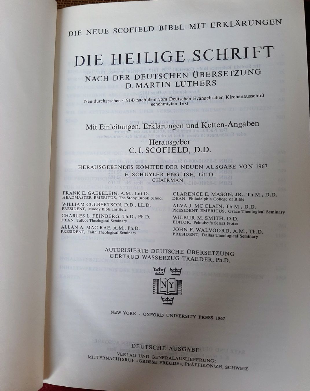 Libri: Bibel Scofield – Usato da Zürich venduto da Zurich 2