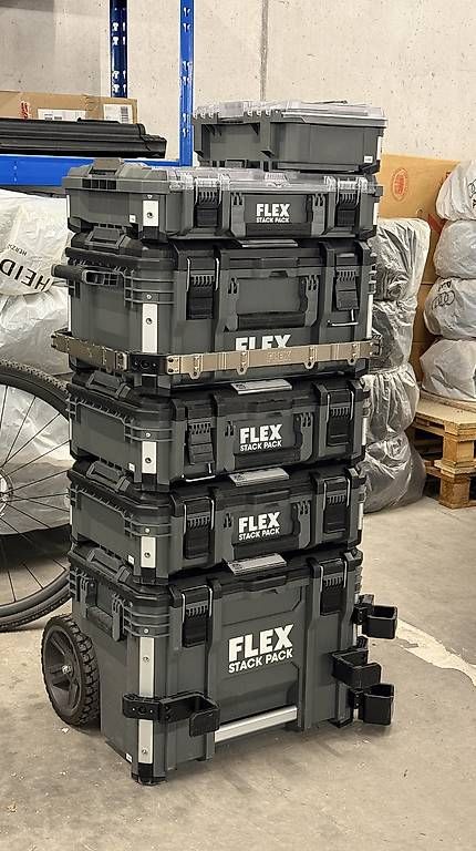 Caisses de transport: Flex Stack Pack Transport Kisten Baustelle Organizer – D'occasion à Vaduz par joh_l522