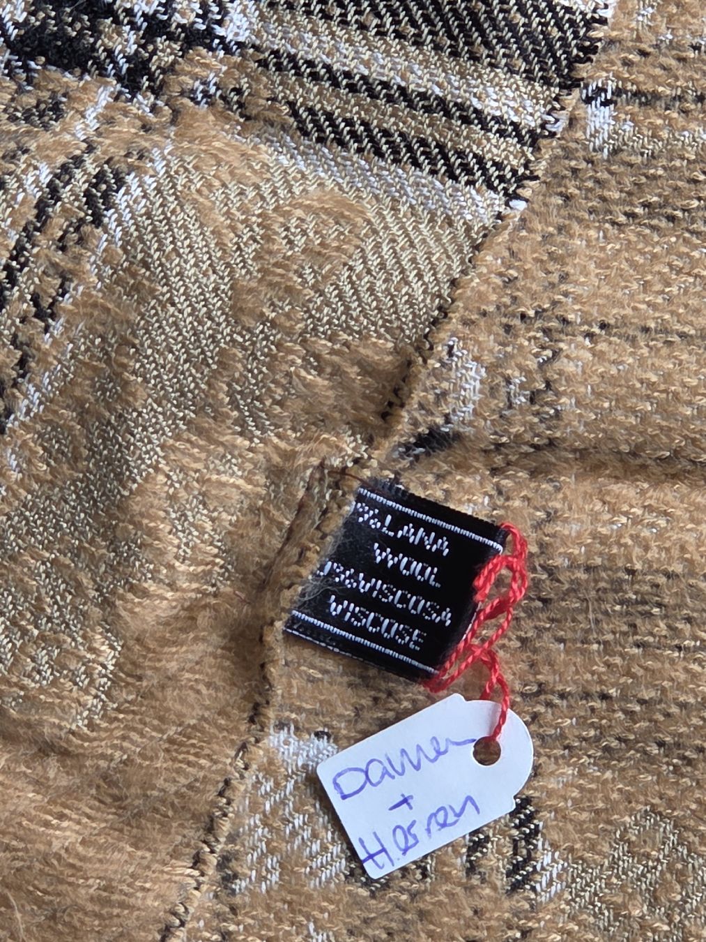 Foulard & Sciarpe: Schal 50% Wolle/50% Viscose – Nuovo e nell'imballaggio originale da Frauenfeld venduto da Schenken-mit-Herz 1