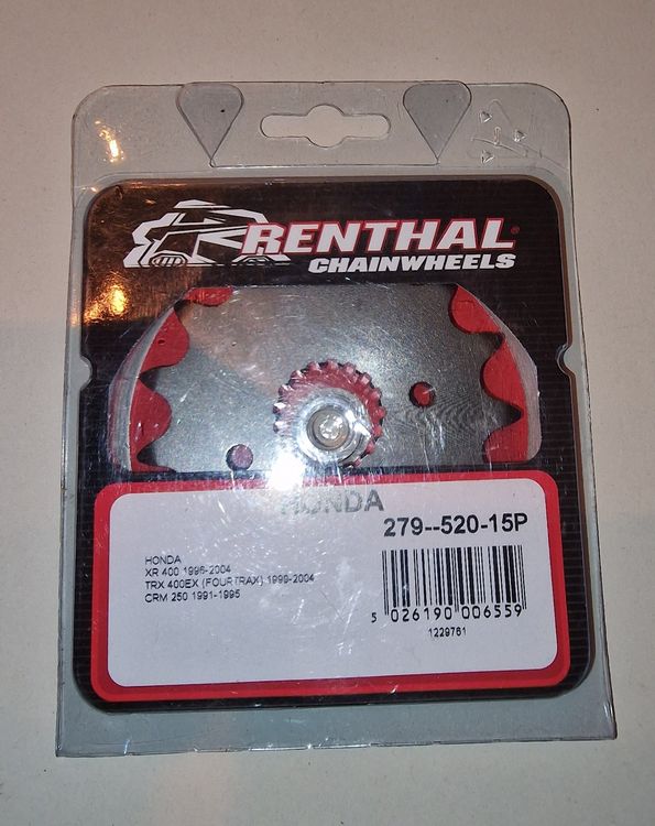 Renthal 15 T Vorderrad 315U-520-15 Für Honda CBR1000 RR Fireblade