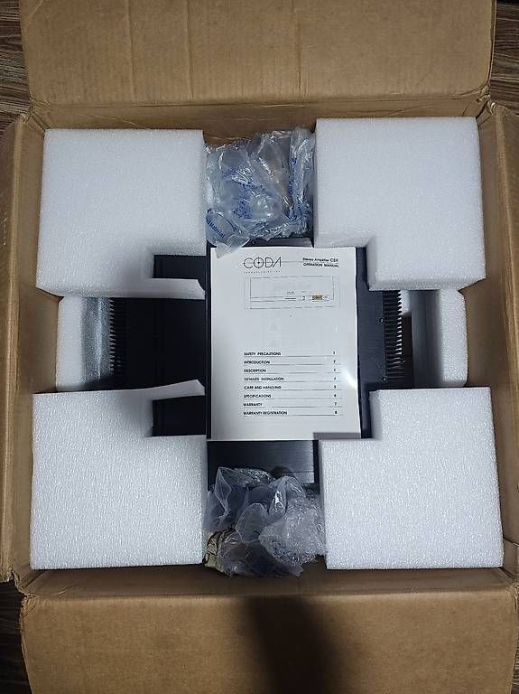 Verstärker: Coda CSX – Gebraucht aus Urdorf von Daki4 2