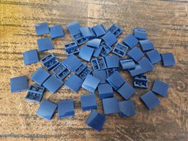 lego 15068 lot de 50 pièces Dark Blue Slope, Curved