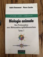 Biologie animale, Tome 1, Dunod