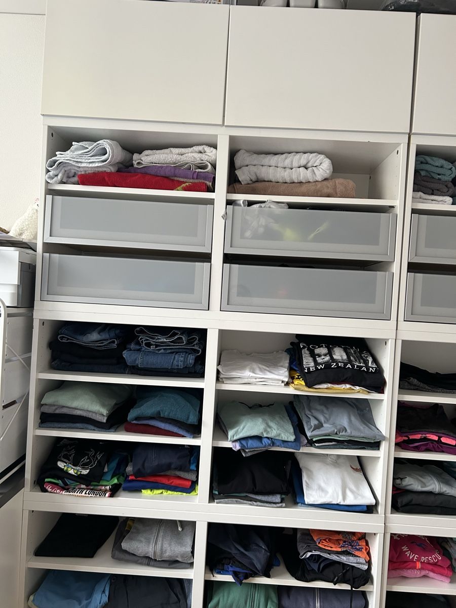 Schränke: Wardrobe storage system with drawers and shelves – Gebraucht aus Zürich von mar_d7zz