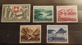 77) 1952 Satz Pro  Patria postfrisch