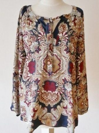 SEIDENSTICKER Bluse Tunika Shirt 36 NEU
