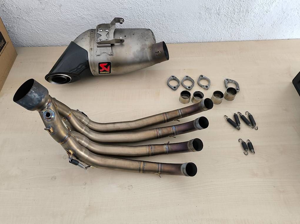 Sistemi di scarico: Akrapovic Honda CBR 650 / CB 650 – Usato da Wil SG venduto da thi_5k6w