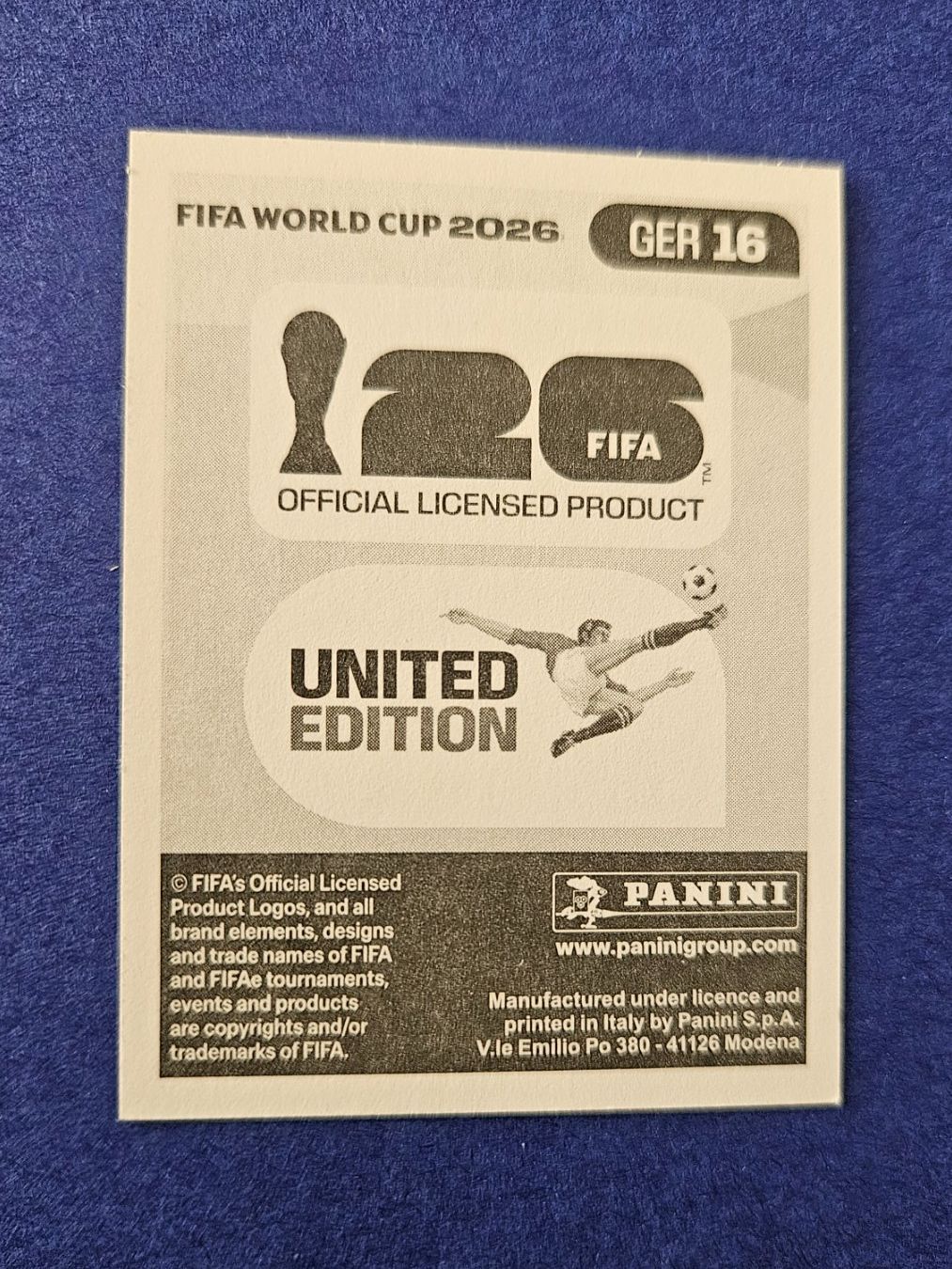 Panini Sammelbilder & Trading cards: Serge Gnabry GER 16 Panini Sticker – Neu (gemäss Beschreibung) aus Basel von Berliner89 1