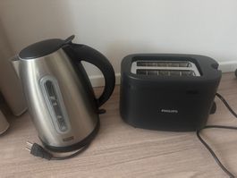 Wasserkocher Kuhn Rikon und Toaster Philips