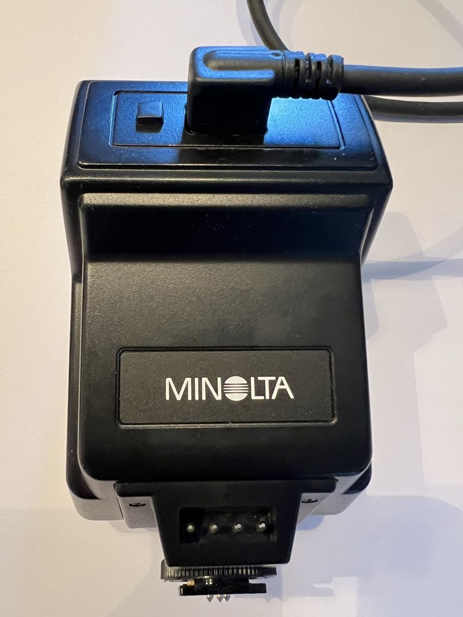 Minolta Flash: Minolta Macro 1200 AF Ringblitz + Control Unit getestet top – Nuovo (secondo la descrizione) da Oberhofen Thun'see venduto da SwissTreasure 2
